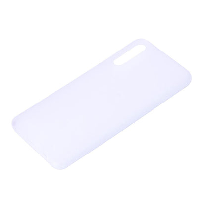 Hülle für Samsung Galaxy A50/A30s Handyhülle Silikon Case Cover Handytasche matt weiß