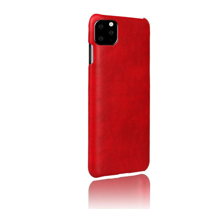 Hülle für Apple iPhone 11 Pro Max [6,5 Zoll] Handyhülle Retro Cover Case Rot
