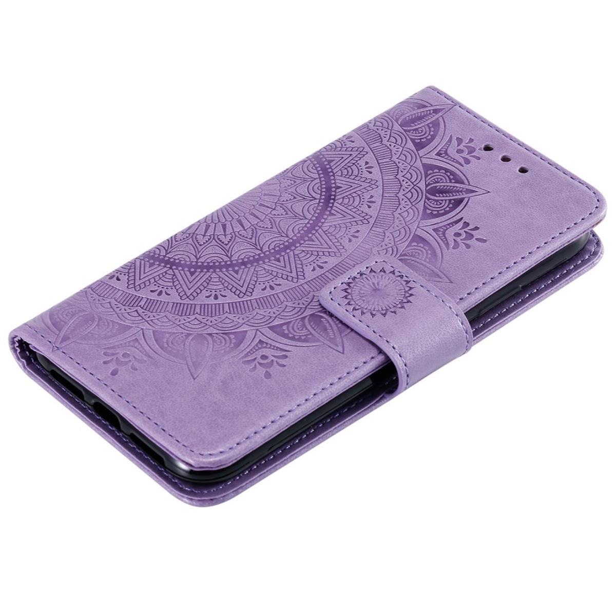 Hülle für Apple iPhone 11 Pro Max [6,5 Zoll] Handyülle Flip Case Schutzhülle Mandala Lila