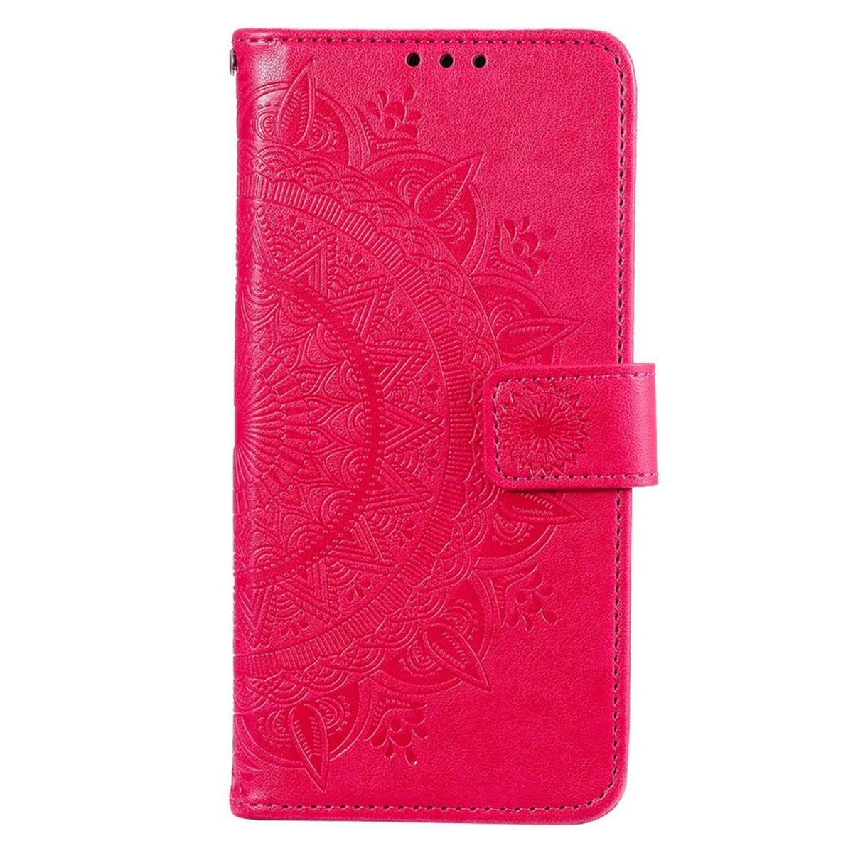 Hülle für Samsung Galaxy M53 5G Handyhülle Flip Case Cover Etui Mandala Pink