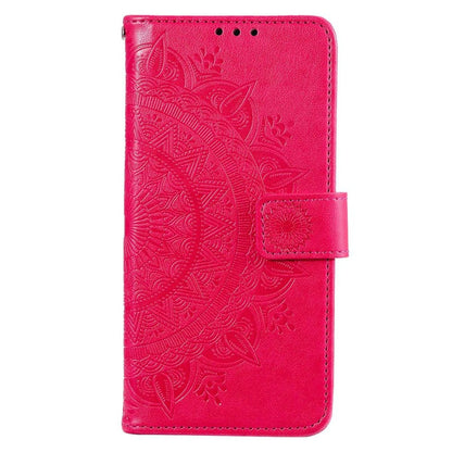 Hülle für Samsung Galaxy M53 5G Handyhülle Flip Case Cover Etui Mandala Pink