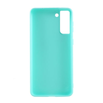 Hülle für Samsung Galaxy S21 FE Handyhülle Silikon Case Cover Bumper Matt Grün