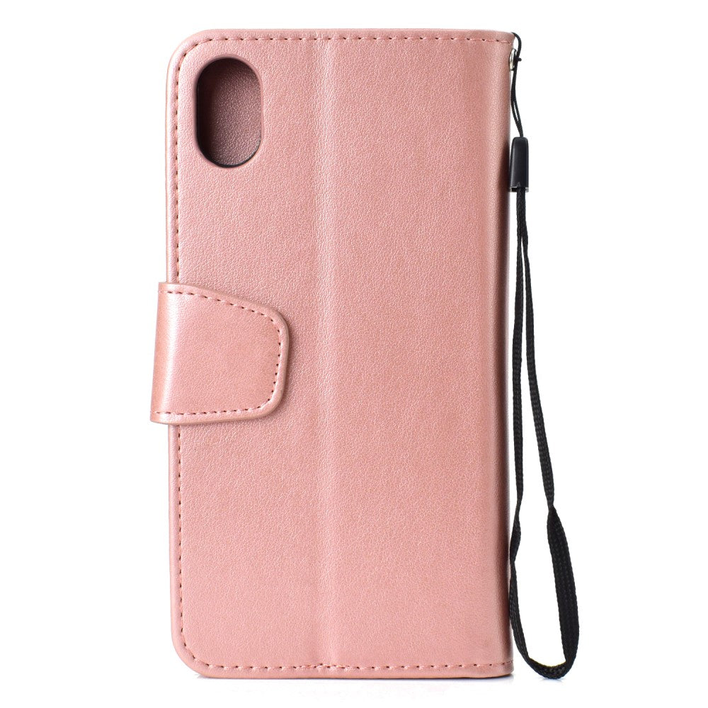 Hülle für Apple iPhone Xs Max Handyhülle Flip Case Cover Handytasche Anker