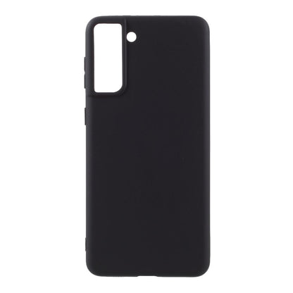 Hülle für Samsung Galaxy S21 FE Handyhülle Silikon Case Cover Matt Schwarz