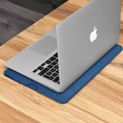 Hülle für Apple MacBook Pro 14" Zoll Handmade Filz Tasche Case Etui Cover Blau