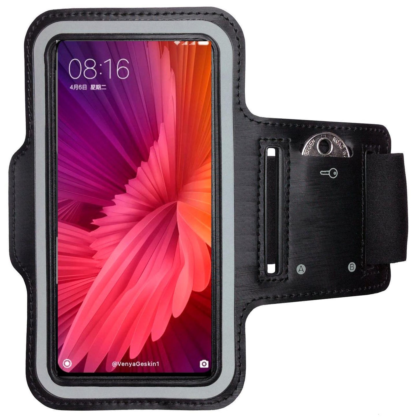 Xiaomi Mi Mix 2 Handy Sport Armband Hülle Sportarmband Laufhülle Etui