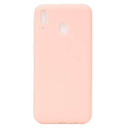 Hülle für Samsung Galaxy A40 Handyhülle Silikon Cover Schutzhülle Soft Case matt Rosa