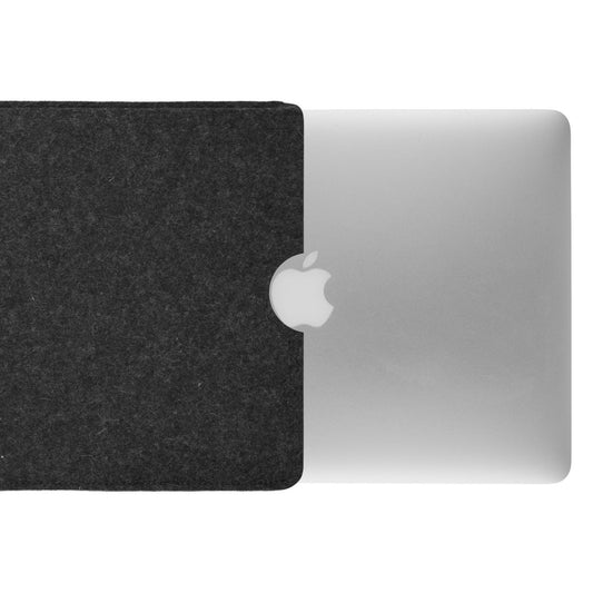 Hülle für Apple MacBook Pro 13" (M1,M2)/Air 13" (M1) Laptoptasche Filz Anthrazit