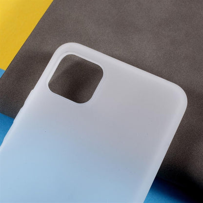 Hülle für Samsung Galaxy A22 5G Handyhülle Silikon Case Cover Bumper Matt Weiß