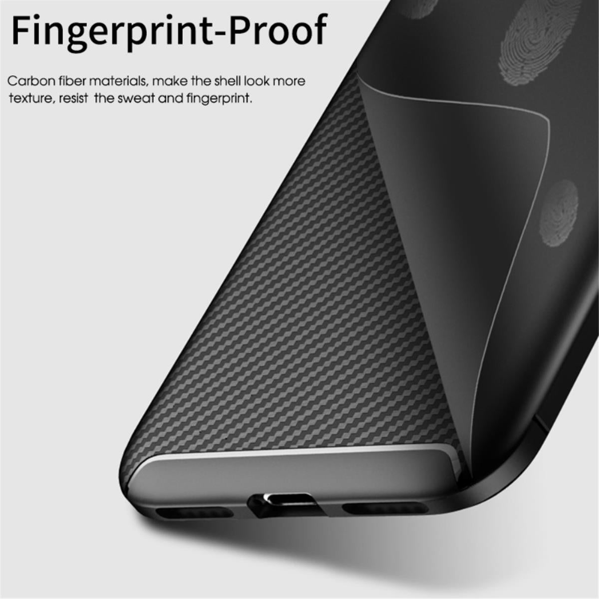 Hülle für Apple iPhone XR Handyhülle Silikon Case Handytasche Cover Carbonn