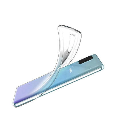 Hülle für Samsung Galaxy Note10 Lite Handyhülle Silikon Cover Bumper Case klar
