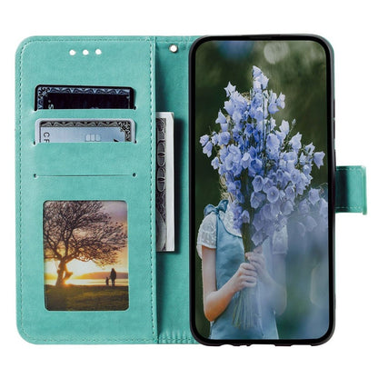Hülle für Apple iPhone 14 Plus Handyhülle Flip Case Handy Cover Mandala Grün