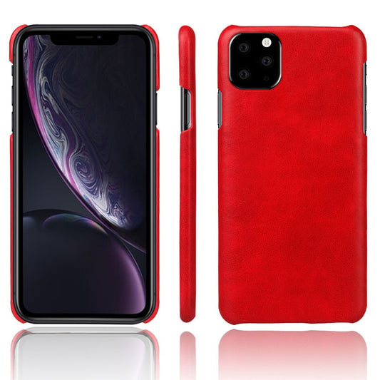 Hülle für Apple iPhone 11 Pro Max [6,5 Zoll] Handyhülle Retro Cover Case Rot