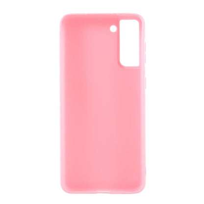 Hülle für Samsung Galaxy S21 FE Handyhülle Silikon Case Cover Bumper Matt Rosa