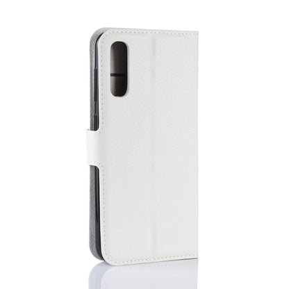 Hülle für Samsung Galaxy A70 Handyhülle Flip Case Cover Handytasche Bumper Weiß