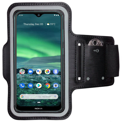 Nokia 2.3 Sport Armband Handy Tasche Fitness Jogging Etui Lauf Hülle