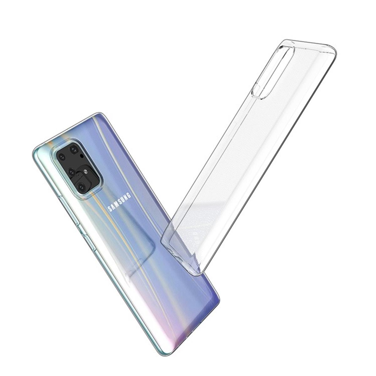 Hülle für Samsung Galaxy S10 Lite Handyhülle Silikon Cover Bumper Case klar