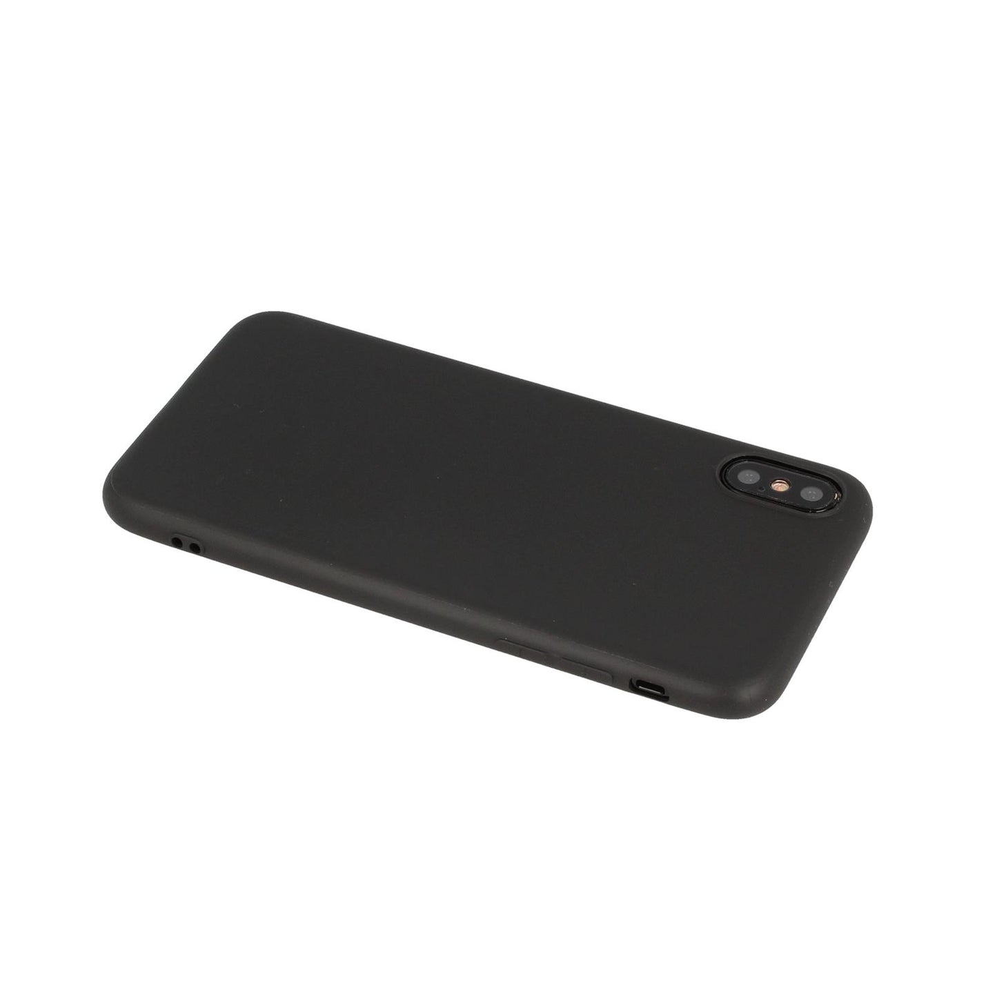 Hülle für Apple iPhone X/Xs Handyhülle Silikon Tasche Case Cover Schwarz