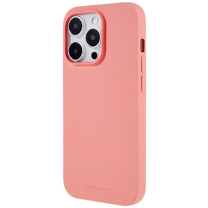 Hülle für Apple iPhone 14 Pro Handyhülle Silikon Case Cover Matt Lachsfarben