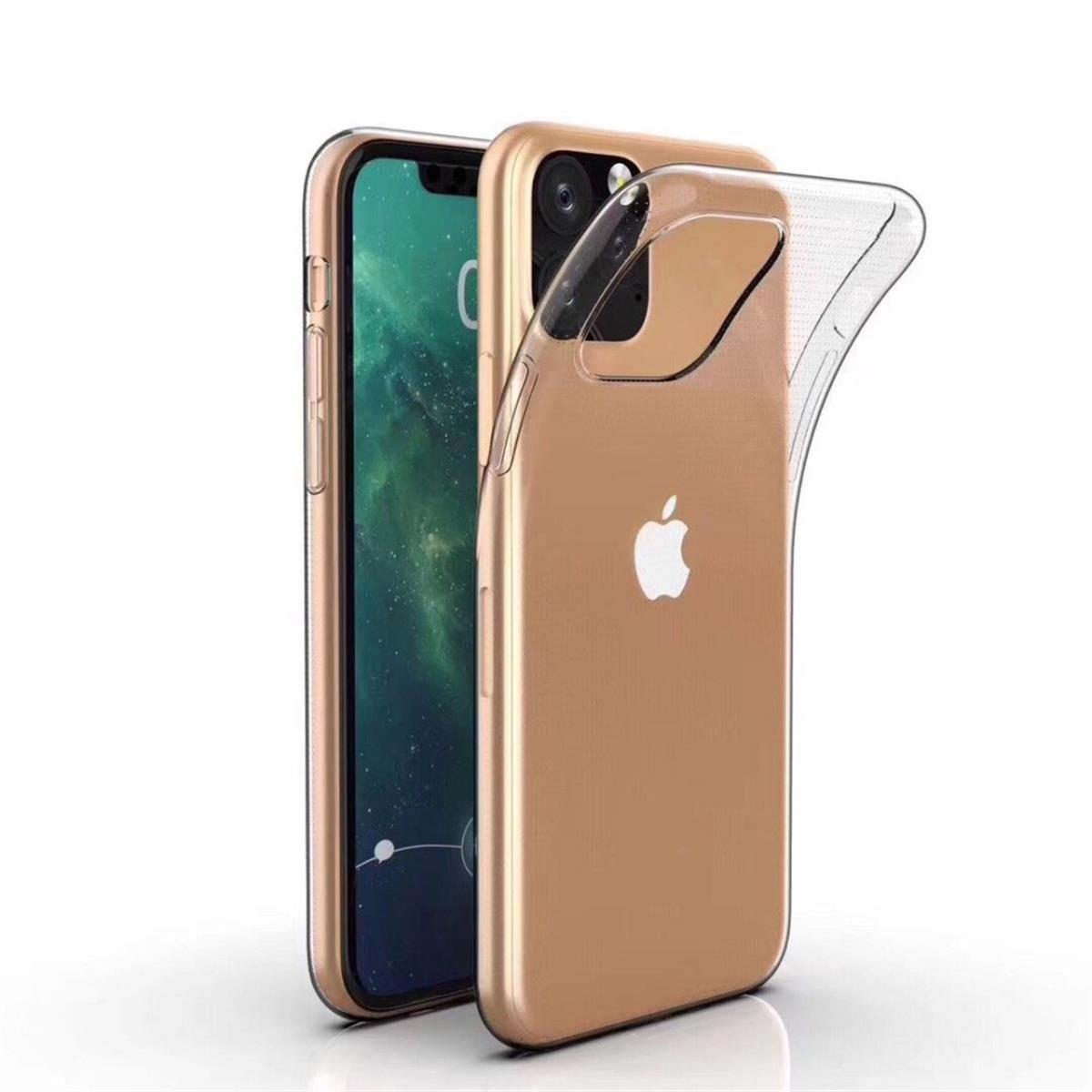 Hülle für Apple iPhone 11 Pro Max [6,5 Zoll] Handyhülle Case Schutzhülle transparent