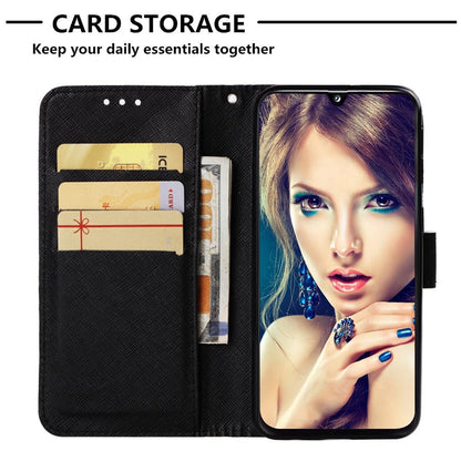 Hülle für Samsung Galaxy A40 Handyhülle Case Etui Cover Motiv Totenkopf schwarz