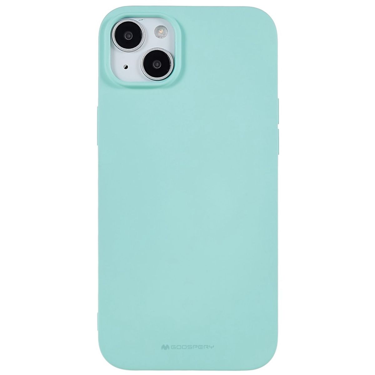 Hülle für Apple iPhone 14 Plus Handyhülle Silikon Case Cover Bumper Matt Grün