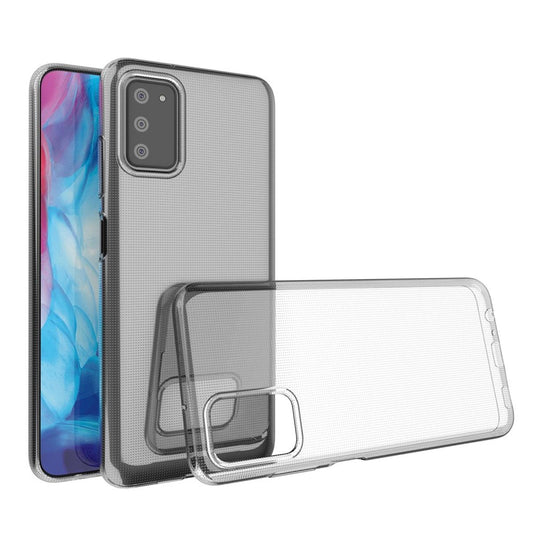 Hülle für Samsung Galaxy A03s Handyhülle Silikon Cover Case Bumper Etui klar