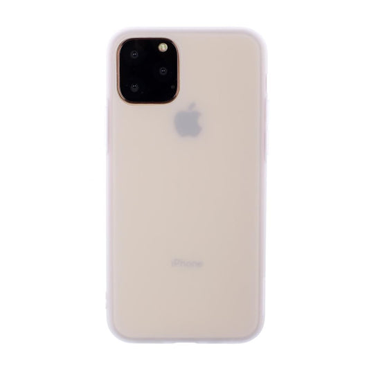 Hülle für Apple iPhone 11 Pro Max [6,5 Zoll] Silikon Cover Handy Case Matt Weiß