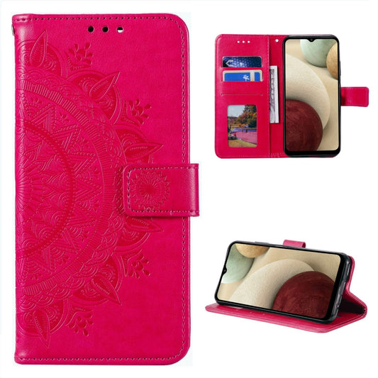 Hülle für Samsung Galaxy M33 5G Handyhülle Flip Case Cover Etui Mandala Pink