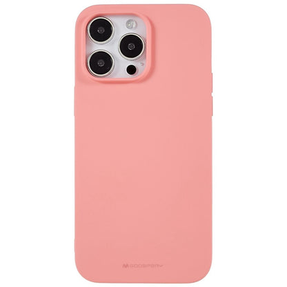 Hülle für Apple iPhone 14 Pro Max Handyhülle Silikon Case Cover Matt Lachsfarben