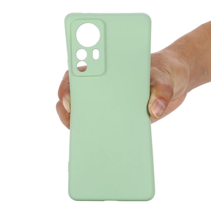 Hülle für Xiaomi 12 Pro Handyhülle Silikon Case Cover Bumper Etui Matt Grün