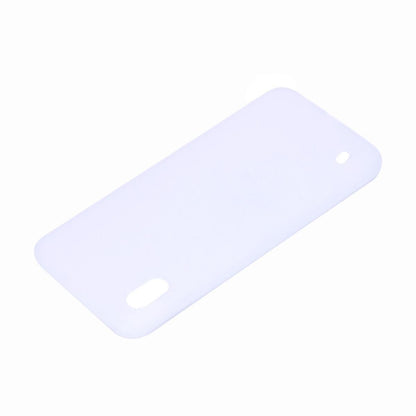 Hülle für Samsung Galaxy A10 Silikon Cover Bumper Schutzhülle Case matt weiß