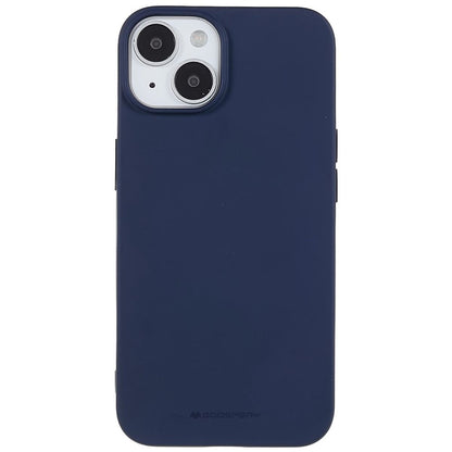 Hülle für Apple iPhone 14 Handyhülle Silikon Case Cover Bumper Handy Matt Blau