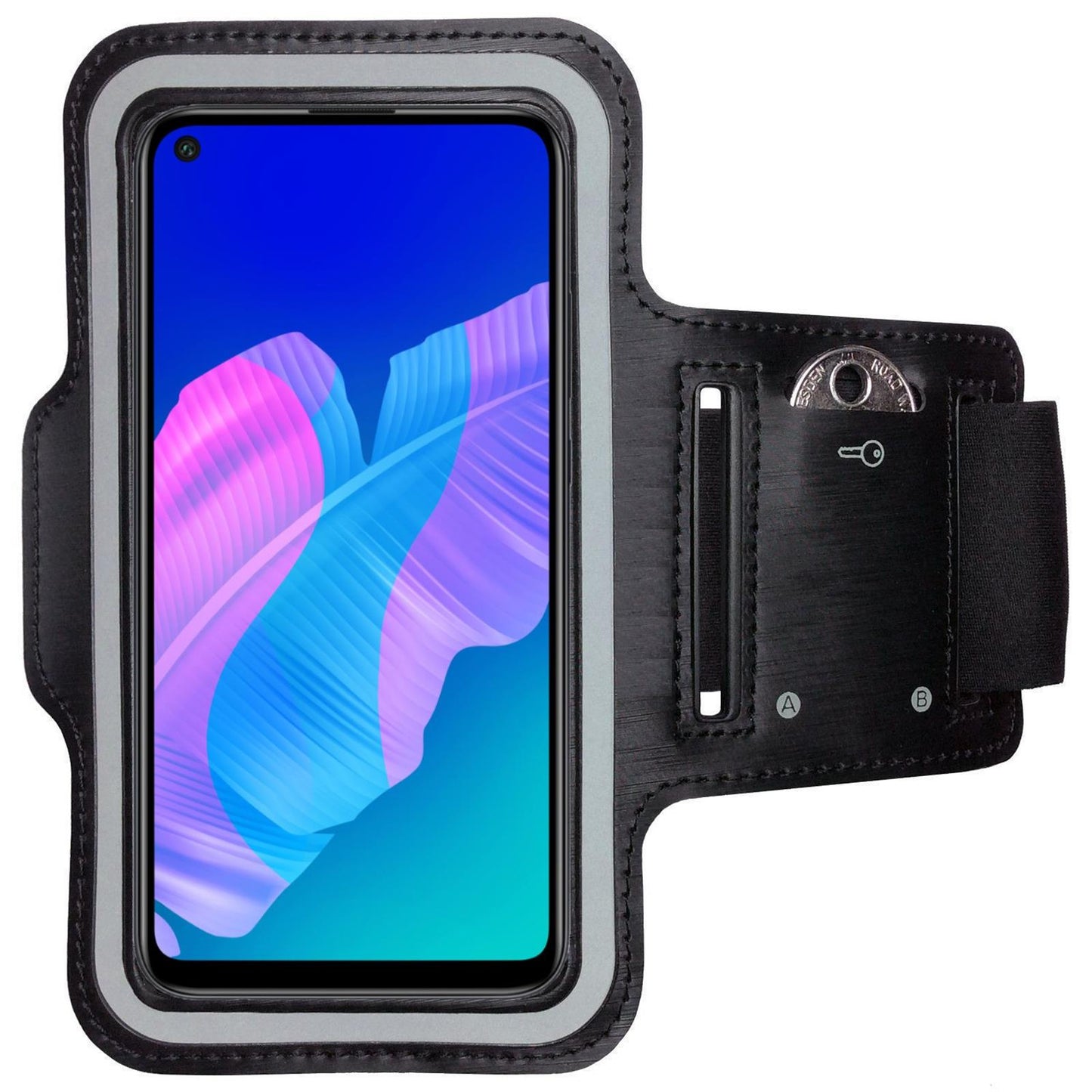 Huawei P40 Lite 5G Sport Armband Handy Tasche Fitness Etui Lauf Hülle