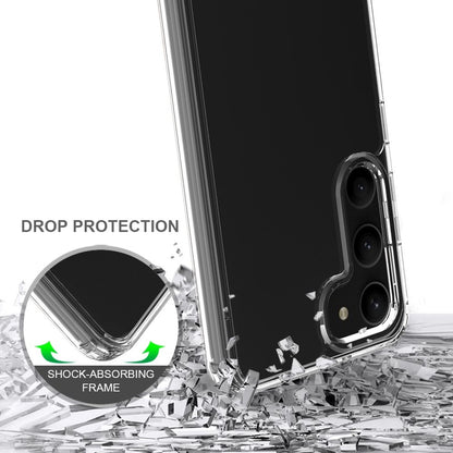 Hülle für Samsung Galaxy S23+ (Plus) Handy Case Hybrid Silikon Bumper Cover klar