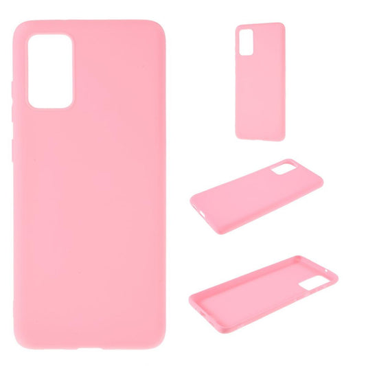 Hülle für Samsung Galaxy M30s Handyhülle Silikon Case Cover Bumper Matt Rosa