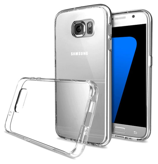 Hülle für Samsung Galaxy S7 Handyhülle Silikon Cover Schutzhülle Slim Case Klar