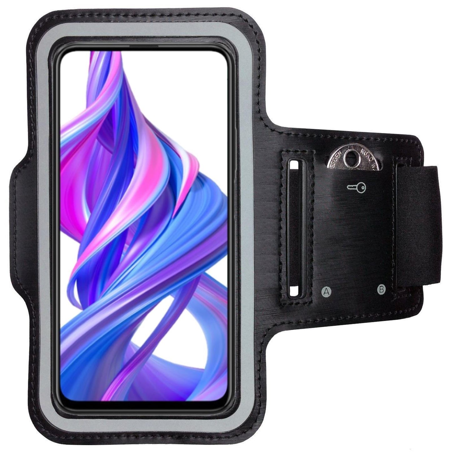 Honor 9X Pro Sport Armband Handy Tasche Fitness Jogging Lauf Hülle