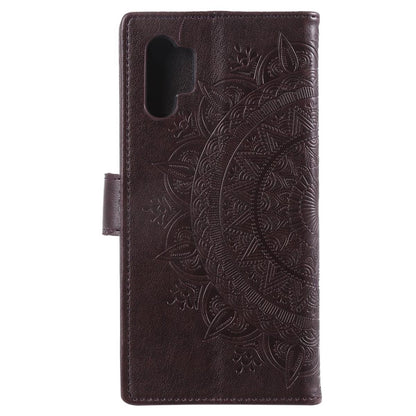 Hülle für Samsung Galaxy A32 4G Handy Tasche Flip Case Cover Etui Mandala Braun