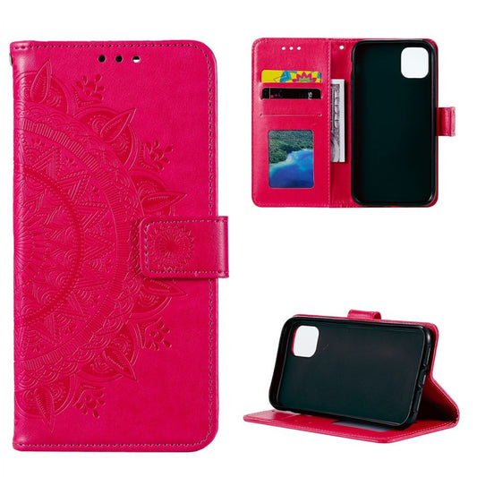 Hülle für Samsung Galaxy A03 Handyhülle Flip Case Cover Schutzhülle Mandala Pink