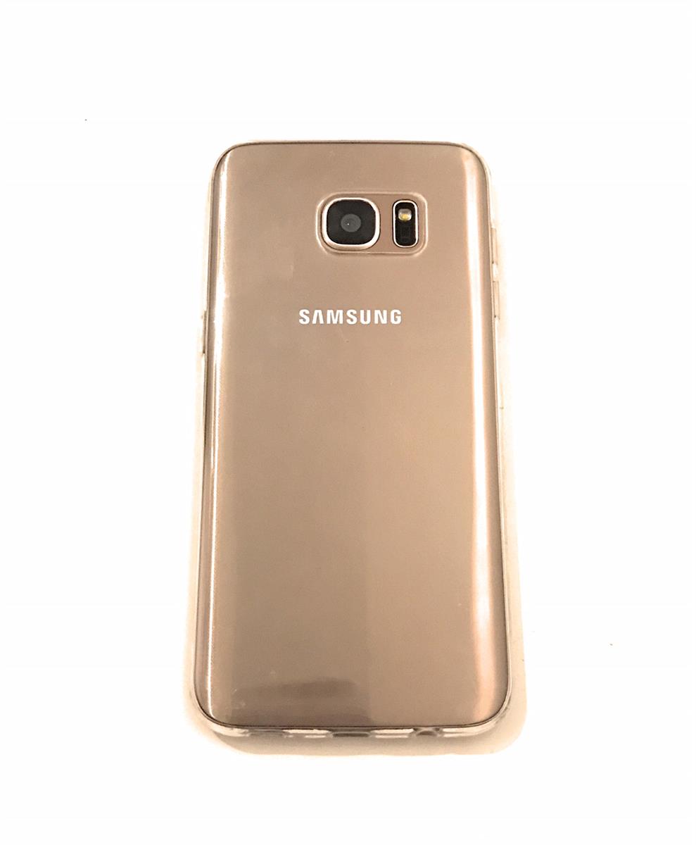 Hülle für Samsung Galaxy S7 Edge Handyhülle Silikon Cover Schutzhülle Case klar
