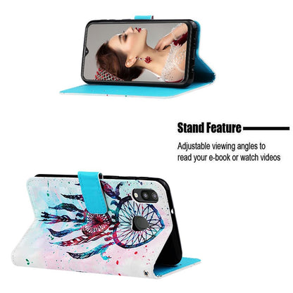 Hülle für Samsung Galaxy M20 Handyhülle Schutzhülle Tasche Cover Traumfänger