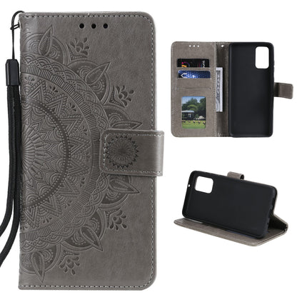 Hülle für Samsung Galaxy A72 Handyhülle Flip Case Cover Schutzhülle Etui Tasche Mandala