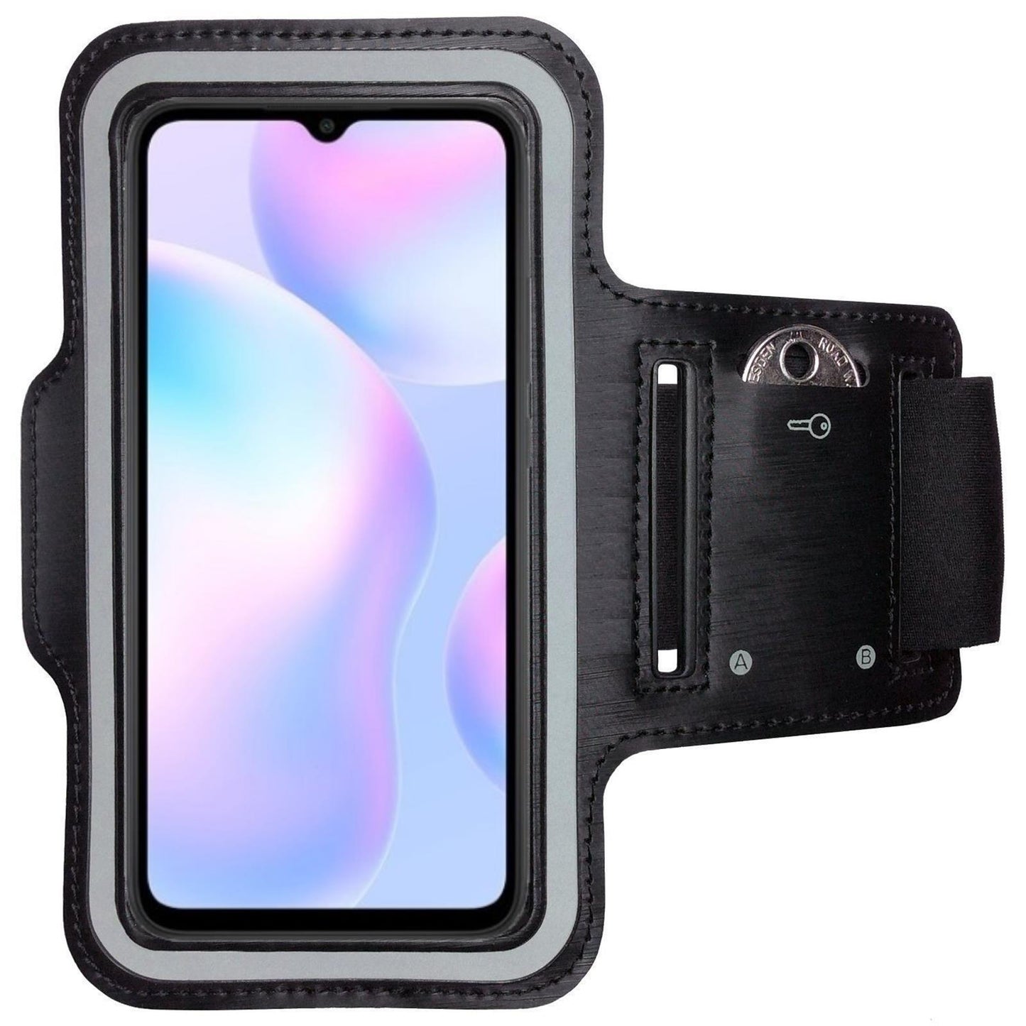 Sportarmband für Xiaomi Redmi 9C Sport Fitness Hülle Armband Handy Laufhülle