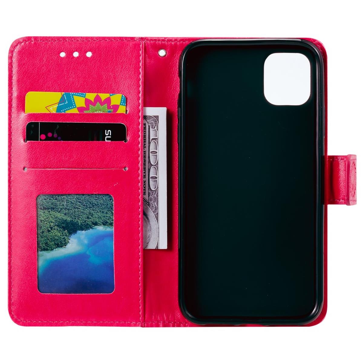 Hülle für Apple iPhone 13 Pro Handyhülle Flip Case Cover Tasche Mandala Pink