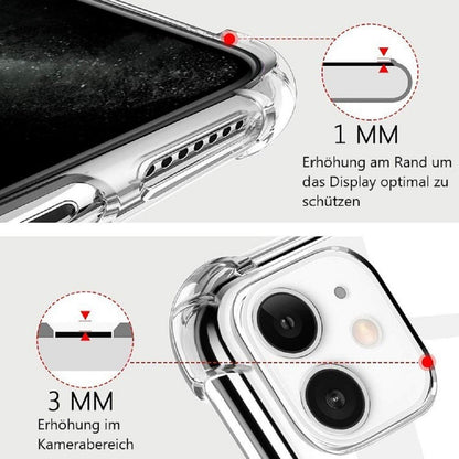 Hülle für Samsung Galaxy A53 5G Handykette Cover Silikon Handy Case Bumper klar