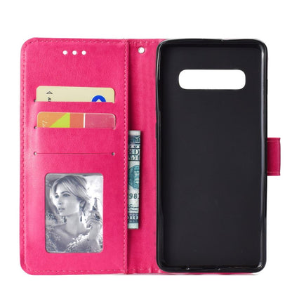 Hülle für Samsung Galaxy S10+ (Plus) Handyhülle Case Schutzhülle Mandala Pink
