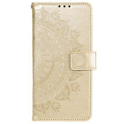 Hülle für Xiaomi 12 Pro Handyhülle Flip Case Cover Tasche Etui Mandala Gold