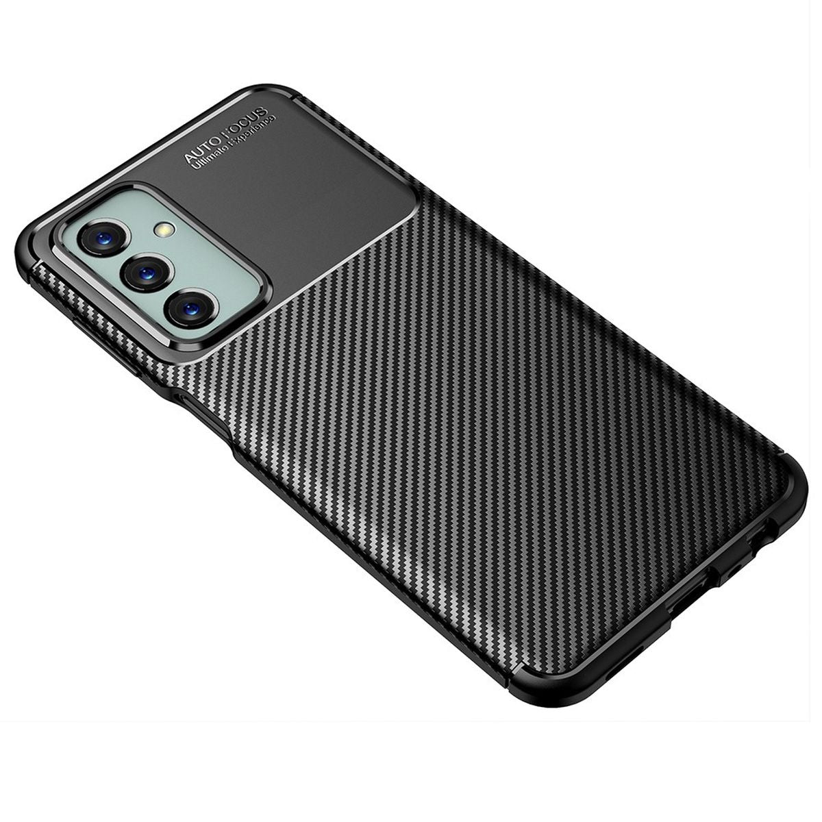 Hülle für Samsung Galaxy M13/M23 5G Handyhülle Silikon Case  Bumper Carbonfarben