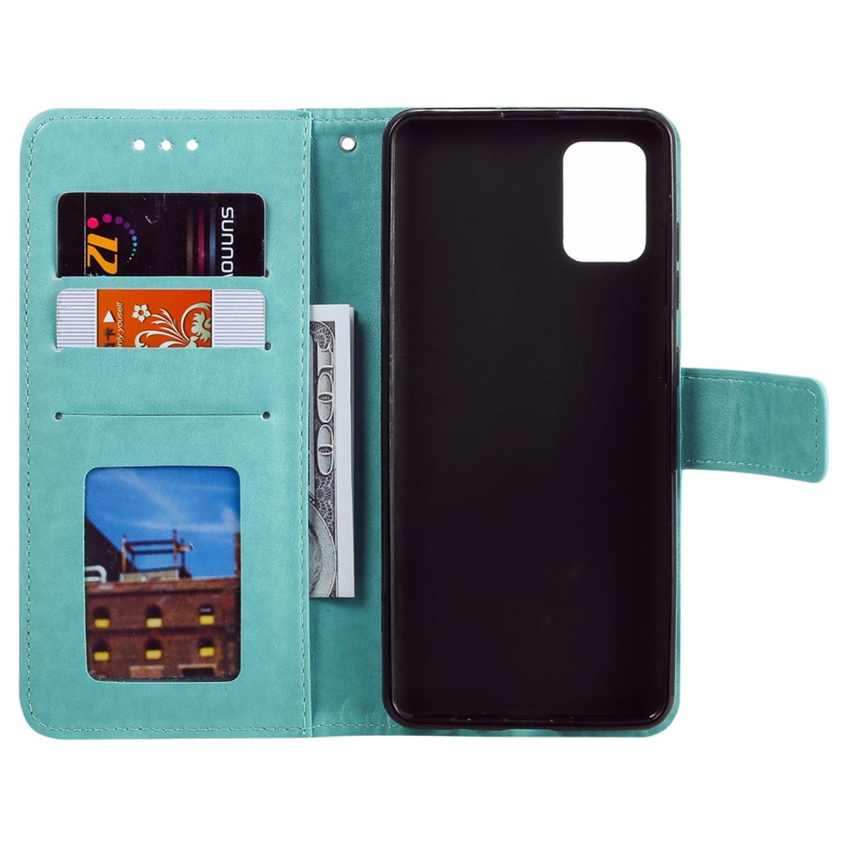 Hülle für Samsung Galaxy Note20 Handyhülle Flip Case Cover Tasche Etui Mandala Grün